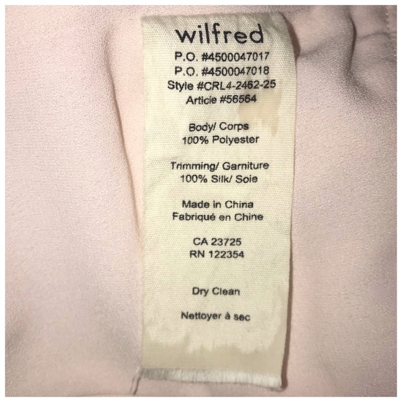 Aritzia Wilfred Japanese Fabric Cropped Tank - Picture 3 of 4